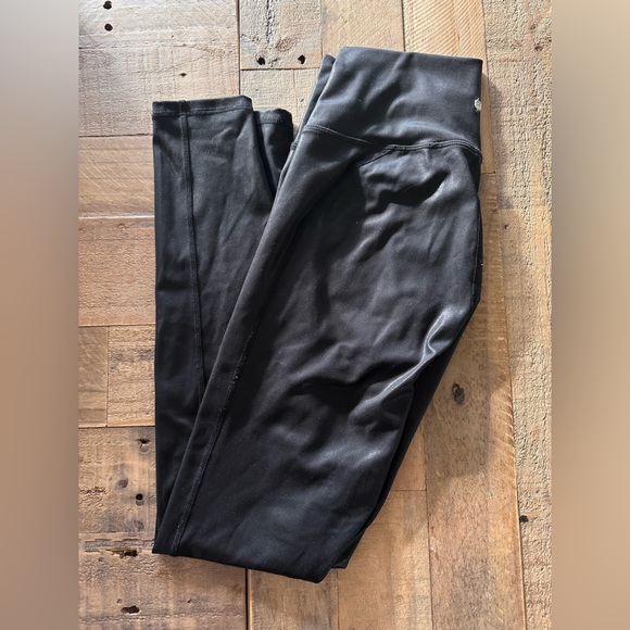 S Fabletics Faux Leather Leggings - Picture 1 of 3